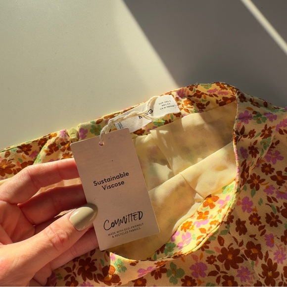 Mango Floral Mini Skirt - Picture 4 of 10